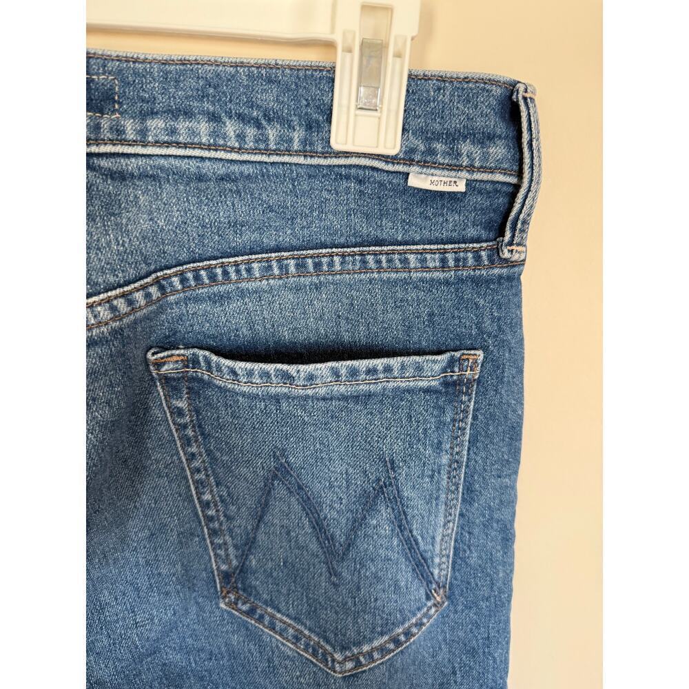 NWOT Mother The TomCat Frayed Ankle Jean Button Fly Sz 29 - Picture 9 of 13